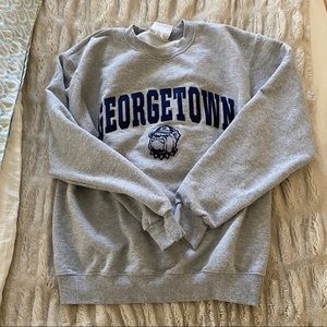Georgetown champion crewneck size medium